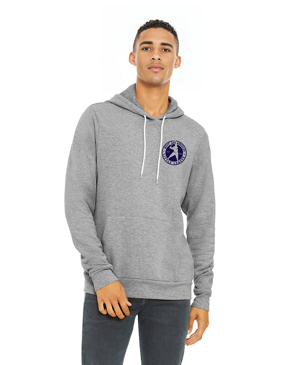 Adult Unisex Sponge Fleece Pullover Hoodie - Circle Logo